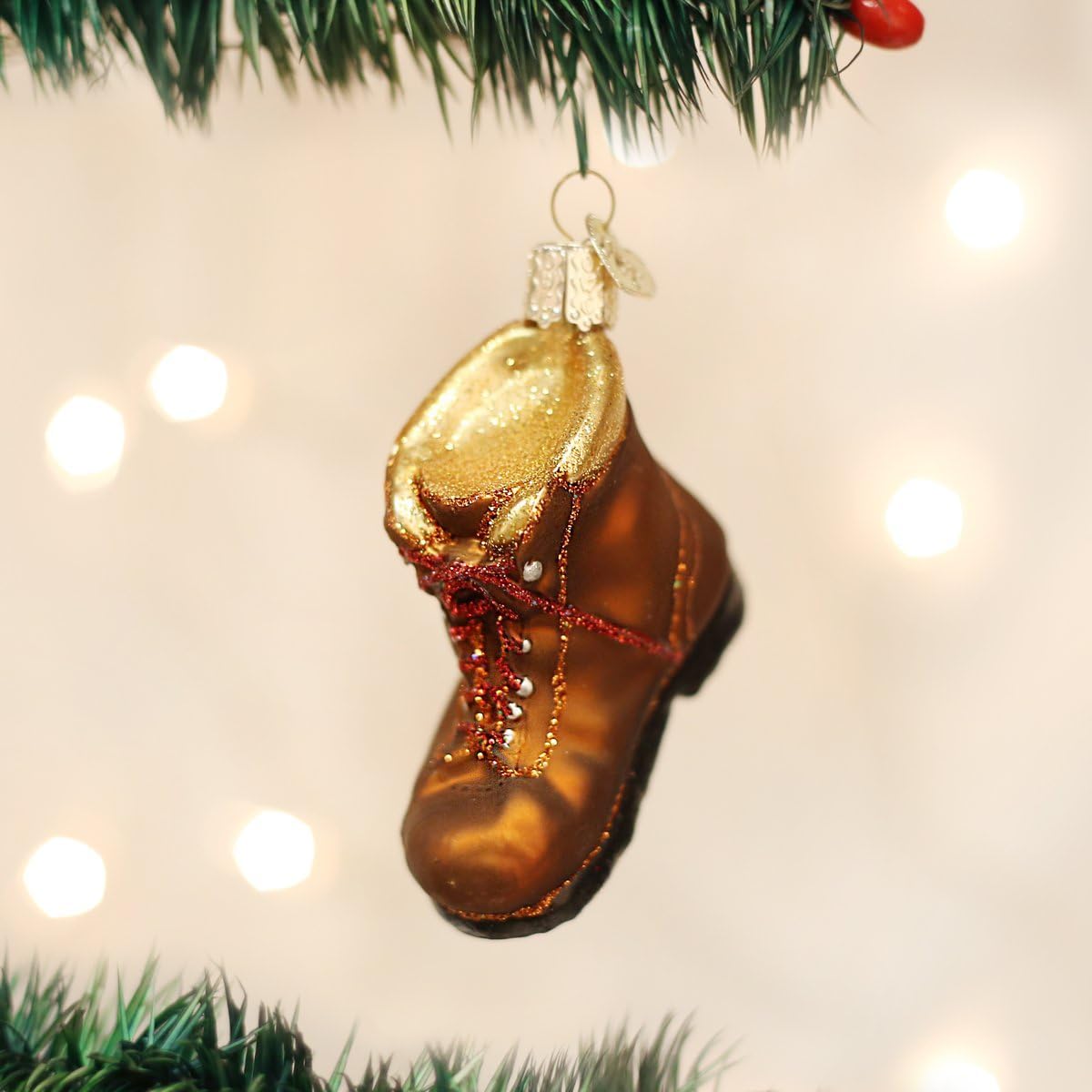  Christmas Ornament Hiking Boot 