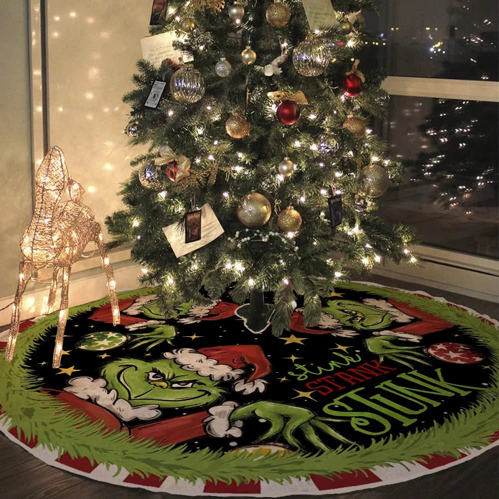 The Grinch Christmas Tree Skirt