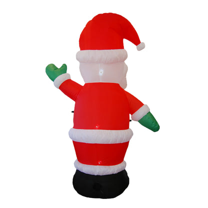 Colorful Inflatable Santa - 6 Ft.